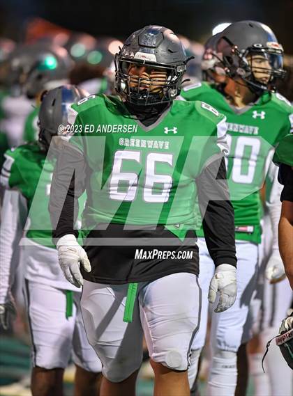 Thumbnail 1 in Lowry @ Churchill County (NIAA 3A Northern Playoff) photogallery.