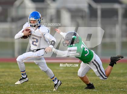 Thumbnail 2 in Lowry @ Churchill County (NIAA 3A Northern Playoff) photogallery.