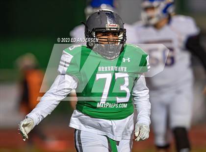 Thumbnail 2 in Lowry @ Churchill County (NIAA 3A Northern Playoff) photogallery.