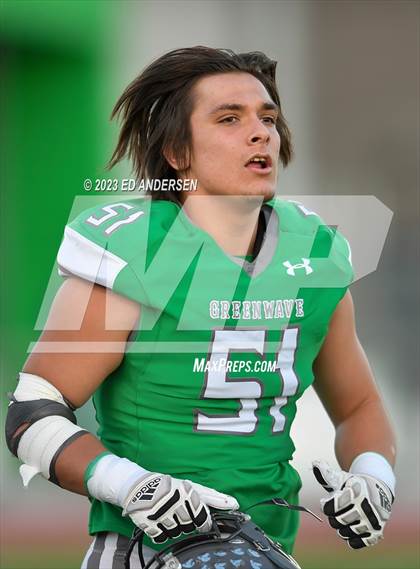 Thumbnail 1 in Lowry @ Churchill County (NIAA 3A Northern Playoff) photogallery.