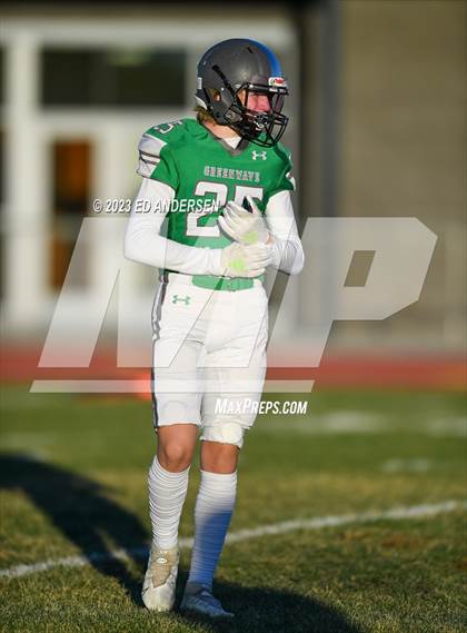 Thumbnail 2 in Lowry @ Churchill County (NIAA 3A Northern Playoff) photogallery.