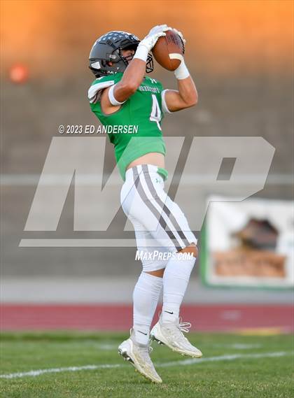 Thumbnail 3 in Lowry @ Churchill County (NIAA 3A Northern Playoff) photogallery.