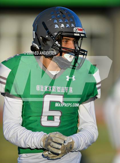 Thumbnail 3 in Lowry @ Churchill County (NIAA 3A Northern Playoff) photogallery.