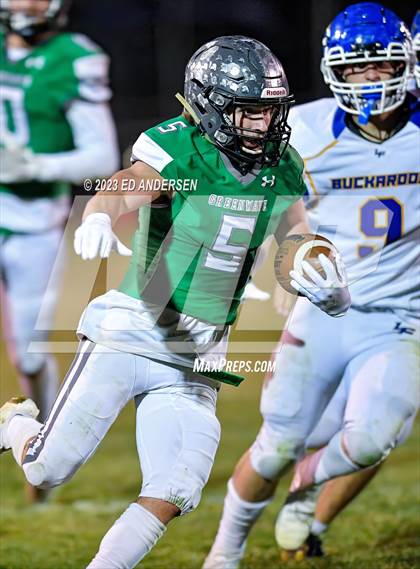 Thumbnail 3 in Lowry @ Churchill County (NIAA 3A Northern Playoff) photogallery.