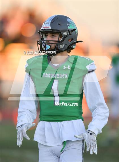 Thumbnail 2 in Lowry @ Churchill County (NIAA 3A Northern Playoff) photogallery.