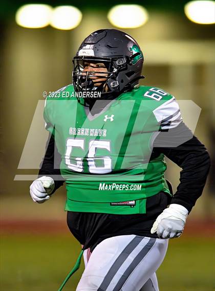 Thumbnail 2 in Lowry @ Churchill County (NIAA 3A Northern Playoff) photogallery.