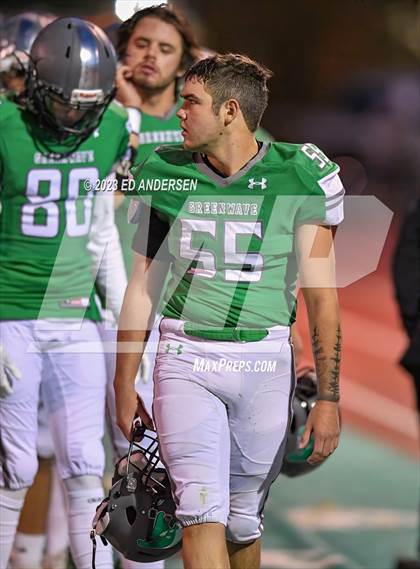 Thumbnail 3 in Lowry @ Churchill County (NIAA 3A Northern Playoff) photogallery.