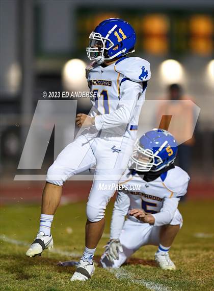 Thumbnail 3 in Lowry @ Churchill County (NIAA 3A Northern Playoff) photogallery.
