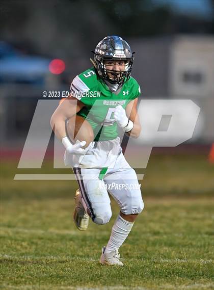 Thumbnail 2 in Lowry @ Churchill County (NIAA 3A Northern Playoff) photogallery.