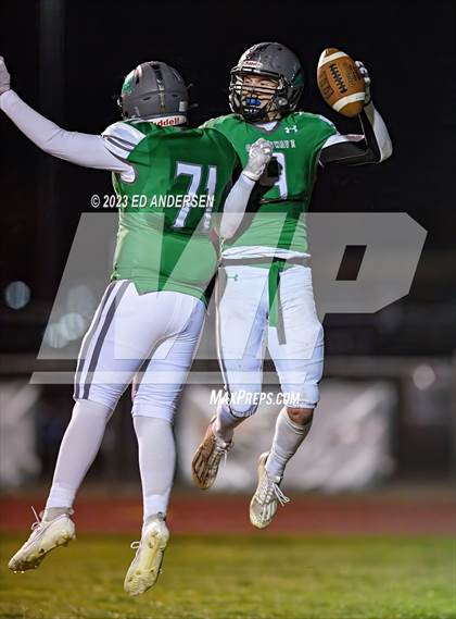 Thumbnail 2 in Lowry @ Churchill County (NIAA 3A Northern Playoff) photogallery.