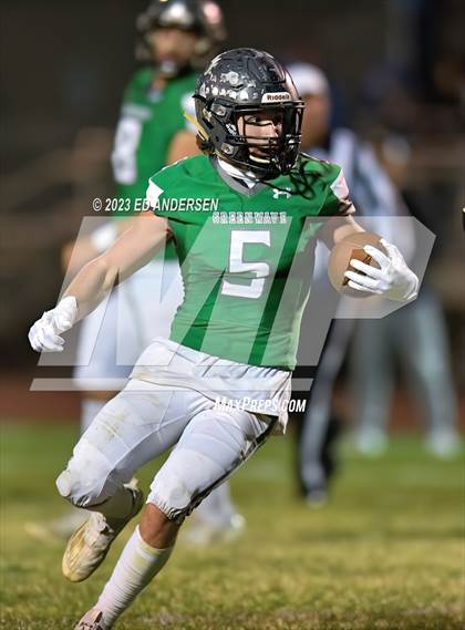Thumbnail 2 in Lowry @ Churchill County (NIAA 3A Northern Playoff) photogallery.