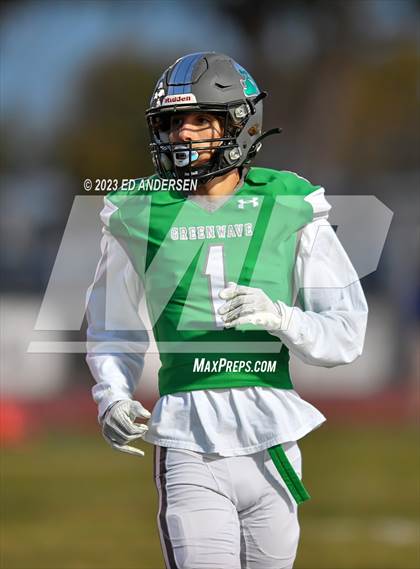 Thumbnail 3 in Lowry @ Churchill County (NIAA 3A Northern Playoff) photogallery.