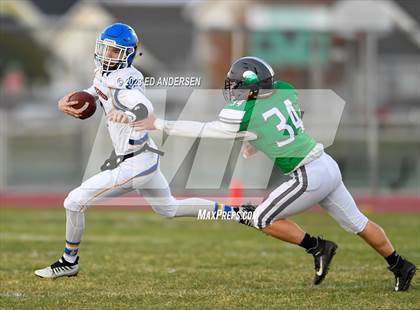 Thumbnail 3 in Lowry @ Churchill County (NIAA 3A Northern Playoff) photogallery.