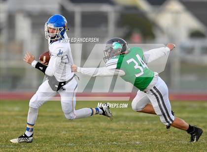 Thumbnail 1 in Lowry @ Churchill County (NIAA 3A Northern Playoff) photogallery.