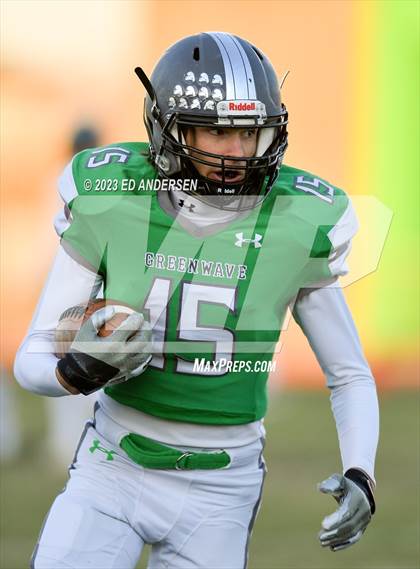 Thumbnail 3 in Lowry @ Churchill County (NIAA 3A Northern Playoff) photogallery.