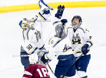 Thumbnail 2 in Arlington vs. Malden Catholic (MIAA Division 1A Semifinal) photogallery.