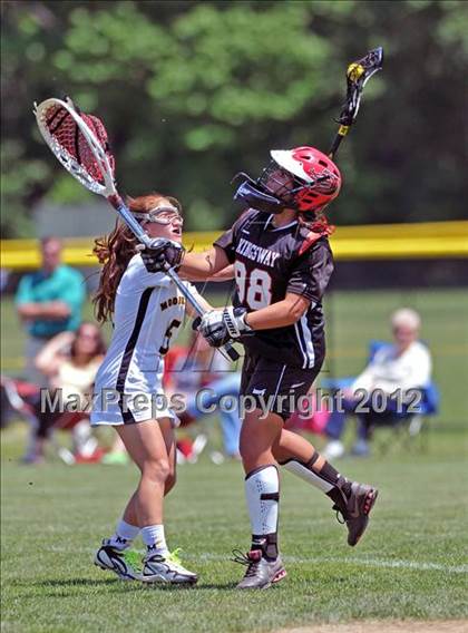 Thumbnail 1 in Kingsway @ Moorestown (NJSIAA Tournament South Region) photogallery.
