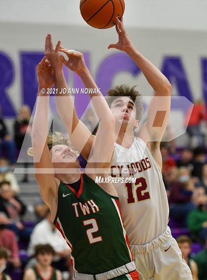 Thumbnail 3 in Cypress Woods vs. The Woodlands (UIL 6A Area Playoff) photogallery.