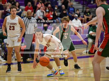 Thumbnail 2 in Cypress Woods vs. The Woodlands (UIL 6A Area Playoff) photogallery.