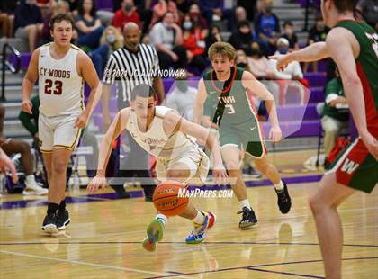 Thumbnail 3 in Cypress Woods vs. The Woodlands (UIL 6A Area Playoff) photogallery.