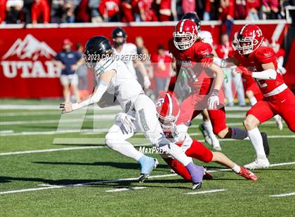 Thumbnail 3 in Crimson Cliffs vs Green Canyon (UHSAA 4A Final) photogallery.