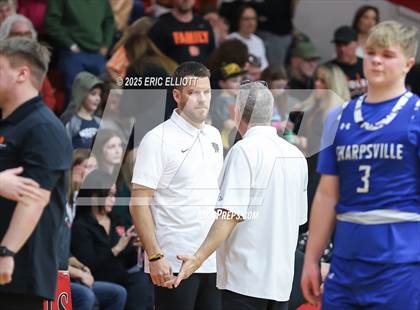 Thumbnail 1 in Sharpsville vs Rocky Grove (PIAA D10 2A QuarterFinal) photogallery.
