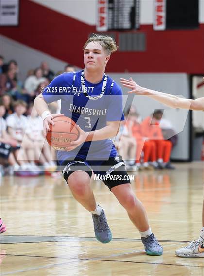 Thumbnail 3 in Sharpsville vs Rocky Grove (PIAA D10 2A QuarterFinal) photogallery.