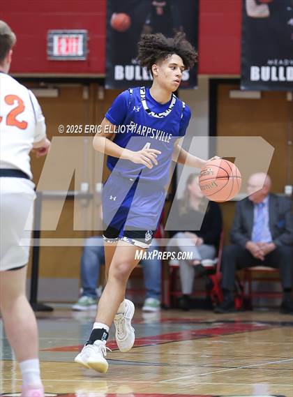 Thumbnail 3 in Sharpsville vs Rocky Grove (PIAA D10 2A QuarterFinal) photogallery.