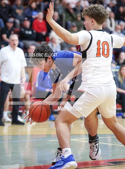 Thumbnail 3 in Sharpsville vs Rocky Grove (PIAA D10 2A QuarterFinal) photogallery.