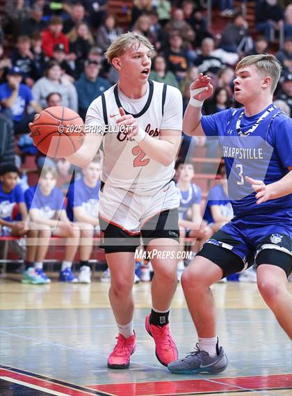 Thumbnail 2 in Sharpsville vs Rocky Grove (PIAA D10 2A QuarterFinal) photogallery.