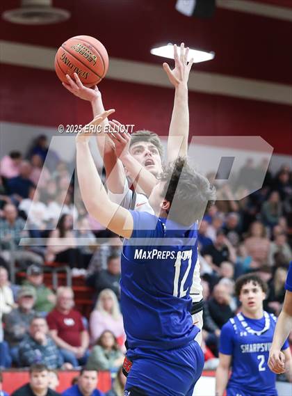 Thumbnail 3 in Sharpsville vs Rocky Grove (PIAA D10 2A QuarterFinal) photogallery.