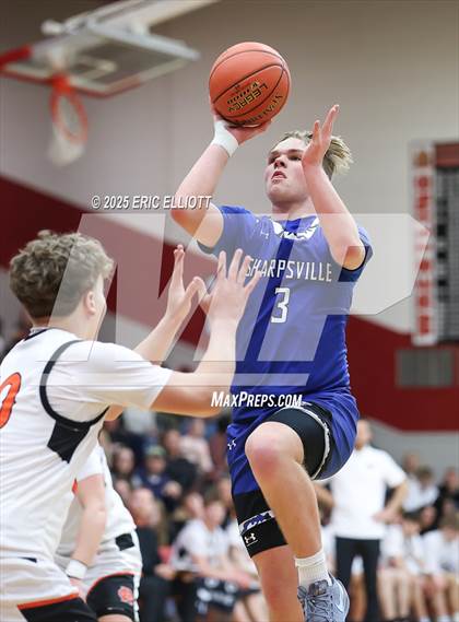 Thumbnail 2 in Sharpsville vs Rocky Grove (PIAA D10 2A QuarterFinal) photogallery.