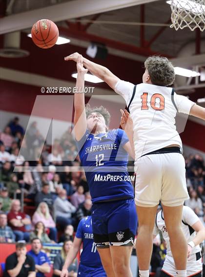 Thumbnail 2 in Sharpsville vs Rocky Grove (PIAA D10 2A QuarterFinal) photogallery.