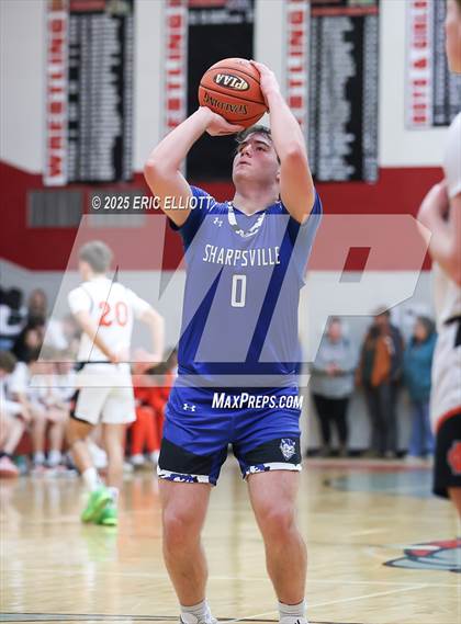 Thumbnail 3 in Sharpsville vs Rocky Grove (PIAA D10 2A QuarterFinal) photogallery.