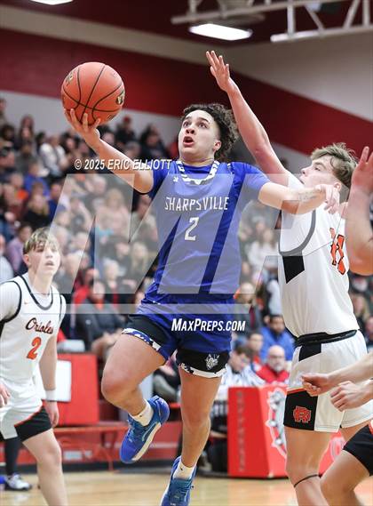 Thumbnail 1 in Sharpsville vs Rocky Grove (PIAA D10 2A QuarterFinal) photogallery.