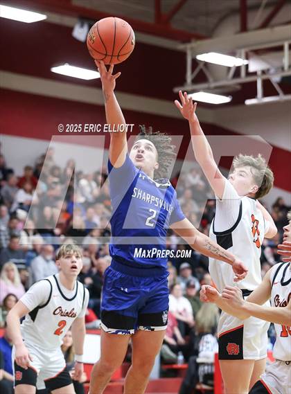 Thumbnail 2 in Sharpsville vs Rocky Grove (PIAA D10 2A QuarterFinal) photogallery.