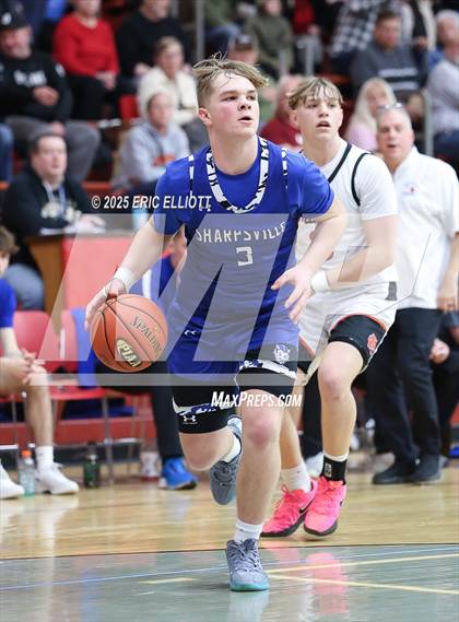 Thumbnail 1 in Sharpsville vs Rocky Grove (PIAA D10 2A QuarterFinal) photogallery.