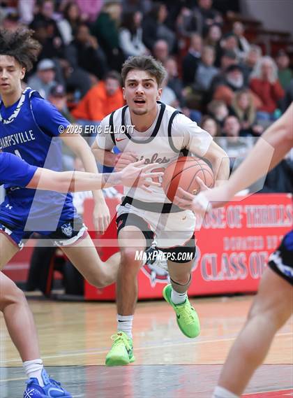 Thumbnail 2 in Sharpsville vs Rocky Grove (PIAA D10 2A QuarterFinal) photogallery.