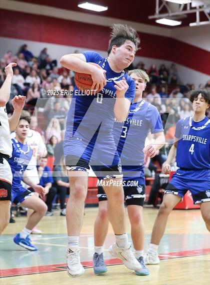 Thumbnail 2 in Sharpsville vs Rocky Grove (PIAA D10 2A QuarterFinal) photogallery.