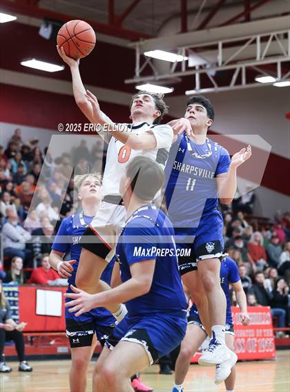Thumbnail 1 in Sharpsville vs Rocky Grove (PIAA D10 2A QuarterFinal) photogallery.