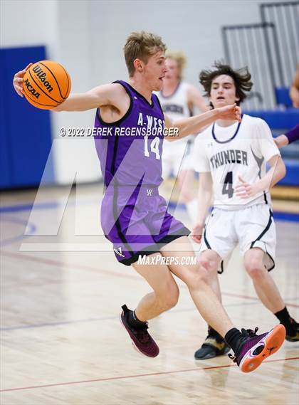 Thumbnail 2 in Discovery Canyon vs Arvada West (Boulder Valley Invitational) photogallery.
