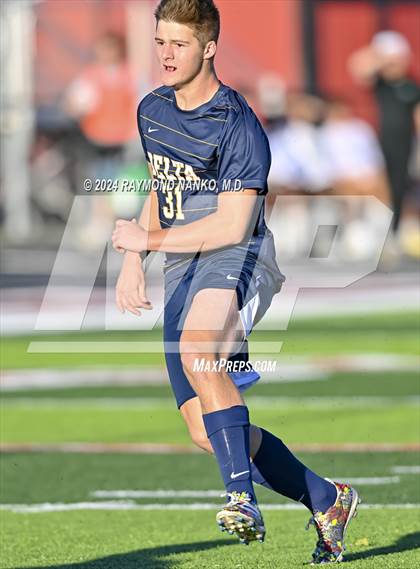 Thumbnail 3 in Yorktown vs. Delta (IHSAA 2A Section 23 First Round)  photogallery.