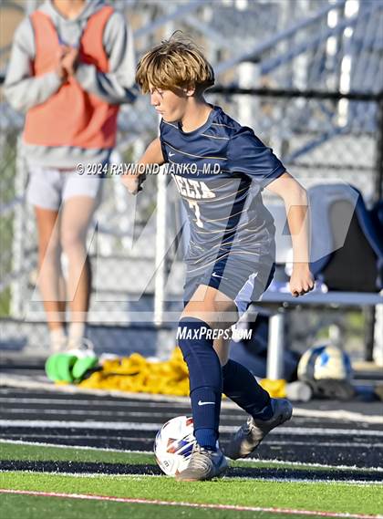 Thumbnail 1 in Yorktown vs. Delta (IHSAA 2A Section 23 First Round)  photogallery.