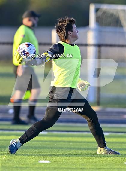 Thumbnail 3 in Yorktown vs. Delta (IHSAA 2A Section 23 First Round)  photogallery.