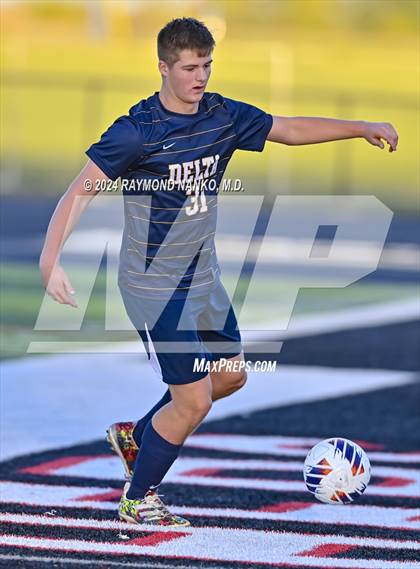 Thumbnail 1 in Yorktown vs. Delta (IHSAA 2A Section 23 First Round)  photogallery.