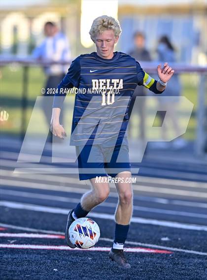 Thumbnail 2 in Yorktown vs. Delta (IHSAA 2A Section 23 First Round)  photogallery.
