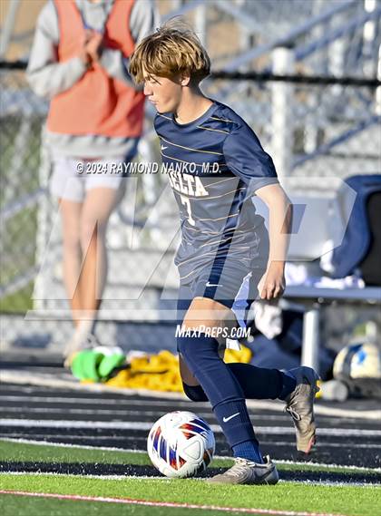 Thumbnail 2 in Yorktown vs. Delta (IHSAA 2A Section 23 First Round)  photogallery.