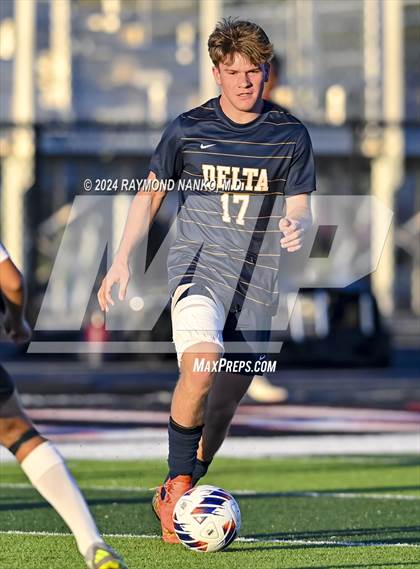 Thumbnail 2 in Yorktown vs. Delta (IHSAA 2A Section 23 First Round)  photogallery.