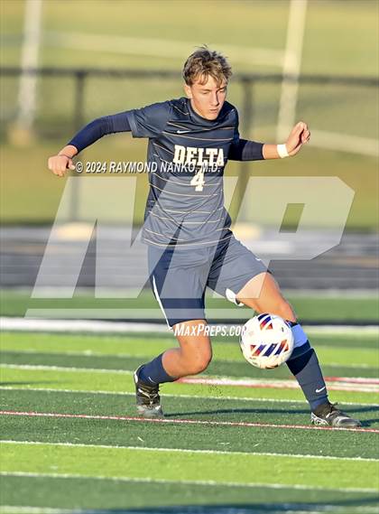 Thumbnail 2 in Yorktown vs. Delta (IHSAA 2A Section 23 First Round)  photogallery.