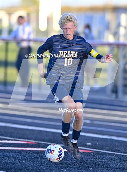 Thumbnail 3 in Yorktown vs. Delta (IHSAA 2A Section 23 First Round)  photogallery.